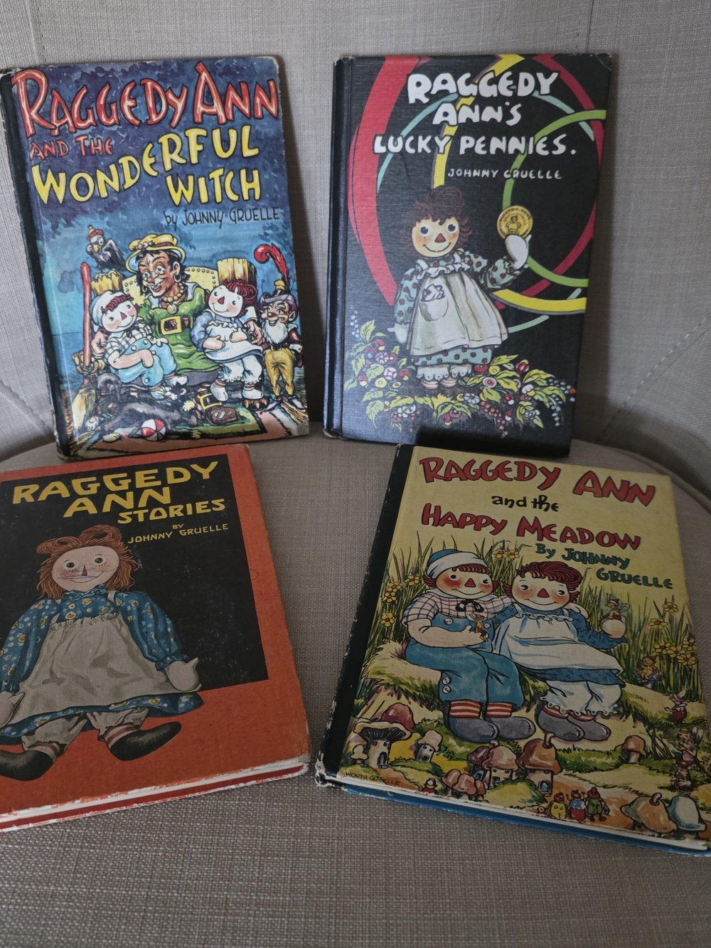 Vintage Hardcover Raggedy Ann Books